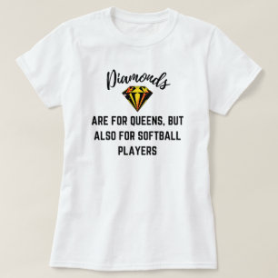 Funny Softball Älskare Quote Softball Ord T Shirt