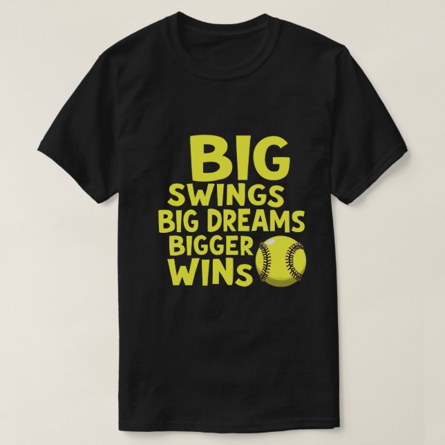 Funny Softball älskare Quote T Shirt (Design framsida)