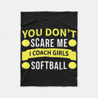Funny Softll Coach - You Don't Scare Me I Coach Gi Fleecefilt