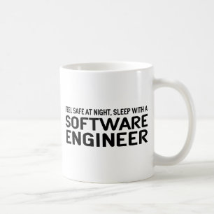 Funny Software Ingenjör Kaffemugg