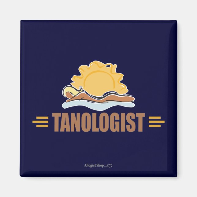 Funny Sol Tanning Magnet (Framsidan)