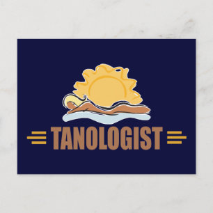 Funny Sol Tanning Vykort