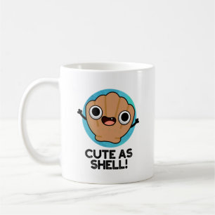 Funny som Snäcka Funny Seashell Pun Kaffemugg