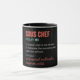Funny Sous Chef-definition Mugg