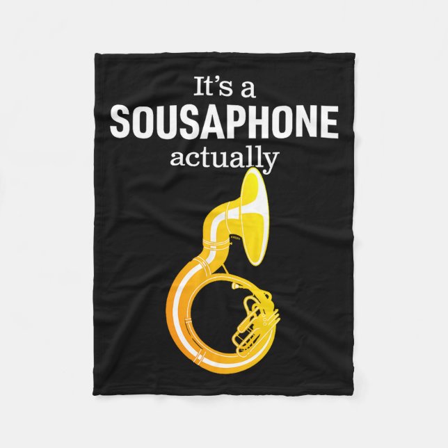 Funny Sousaphone Humor For Proud Sousaphonist Marc Fleecefilt (Framsidan)