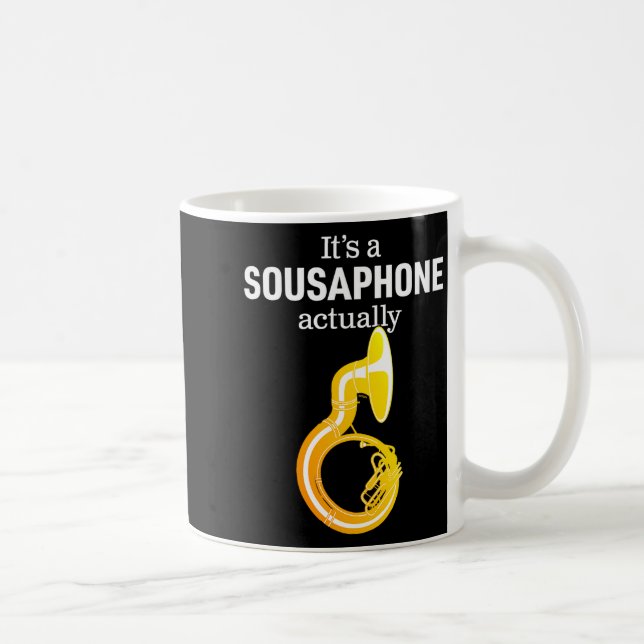 Funny Sousaphone Humor For Proud Sousaphonist Marc Kaffemugg (Höger)