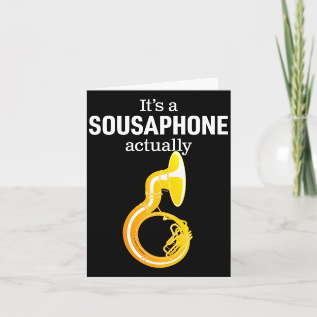 Funny Sousaphone Humor For Proud Sousaphonist Marc Kort (Framsida)