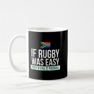 Funny South Afrika Rugby-Rugby Kaffemugg
