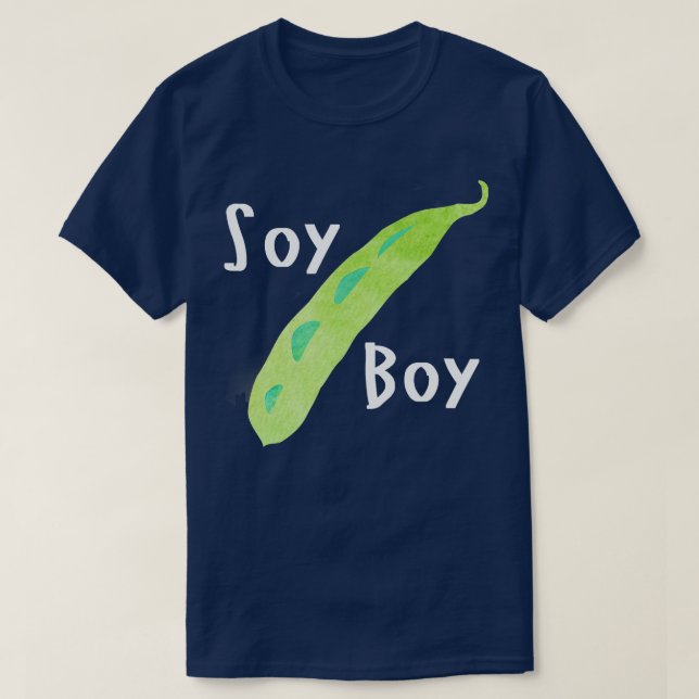 Funny Soy Boy Liberal Vegan Vegetarian 1 T Shirt (Design framsida)