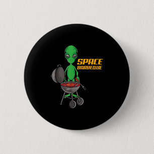 Funny Space Barbecue Alien Grill Chef Bbq _1 Knapp