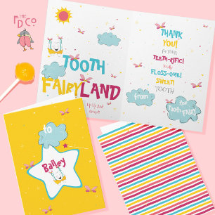 Funny Sparkly Magic Tooth Fairy Tack Kort