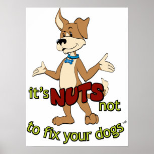 Funny spay-näuter poster