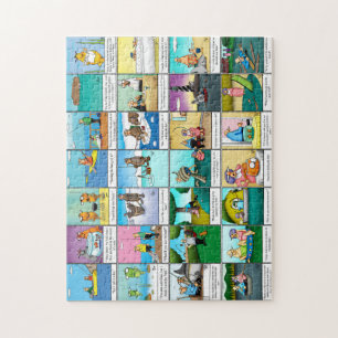 Funny Spectickles Fishing Humor Puzzle Pussel