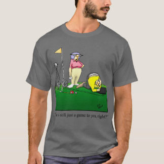 Funny Spectickles Golf toon Humor 2 T Shirt