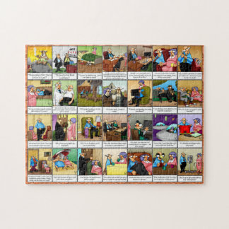 Funny Spectickles Pension Humor Puzzle Pussel