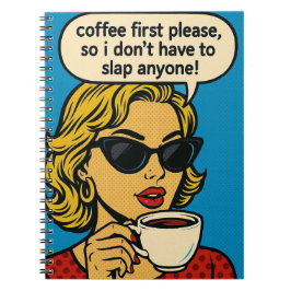 Funny Spiral Photo Notebook Anteckningsbok