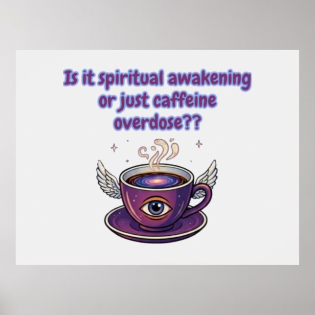 Funny spiritual awakening poster (Framsidan)
