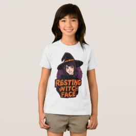 Funny Spooky Halloween Shirt -"Resting Witch Ansik T Shirt
