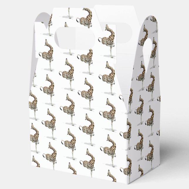 Funny Sporty Giraffe Presentaskar (Öppnad)