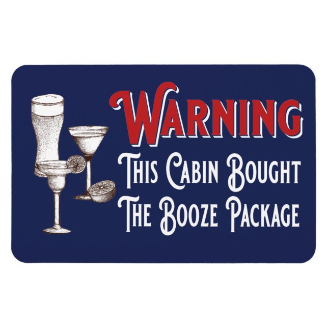 Funny Sprit Cabin Door Cruise Frakt Magnet (Horisontell)