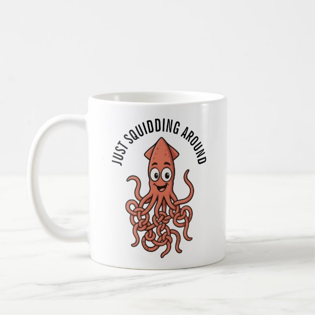 Funny Squid Kaffemugg (Vänster)
