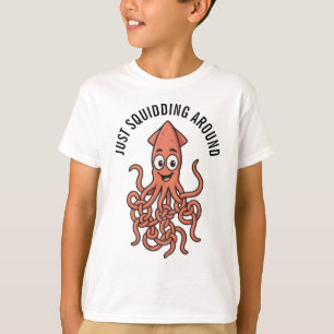 Funny Squid T Shirt