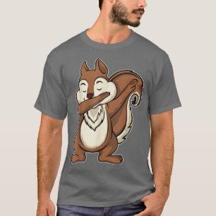 Funny Squirrel Dab Dabbing Squirrel T Shirt