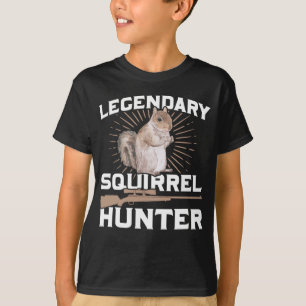 Funny Squirrel Hunting Quote Forent Animal Hunter T Shirt