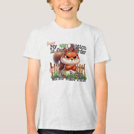 Funny Squirrel T Shirt