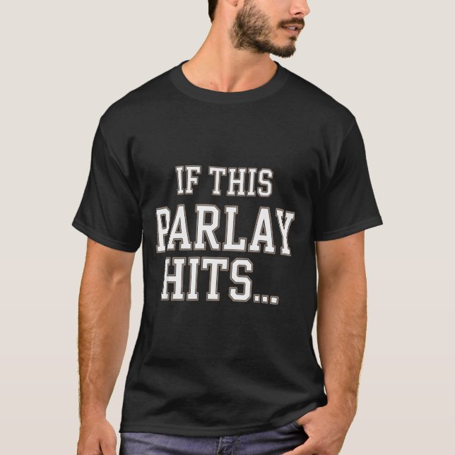 Funny Srts Betting Design For Men Women Srts Gambl T Shirt (Framsida)