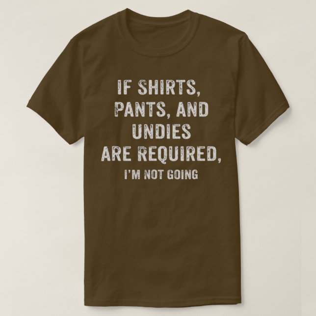 Funny Sstickande Nudist T Shirt (Design framsida)