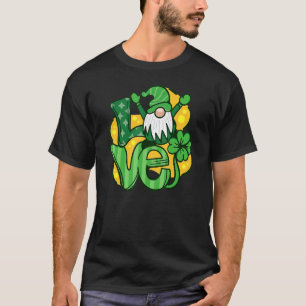 Funny St Patrick S Day 2022 Gnome Kärlek T Shirt