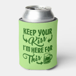 Funny St patricks day Kiss Deterrent | Irish Beer