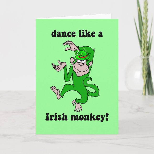 Funny St patricks day Kort (Framsida)