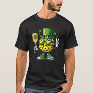 Funny St patricks day Lucky Pickleball Hat Irish S T Shirt