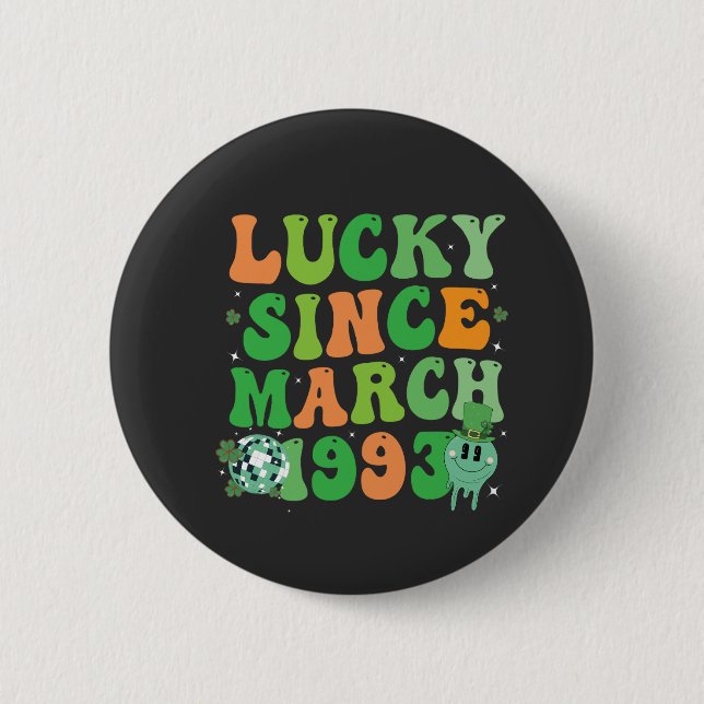 Funny St patrick's day Lucky sedan mars 1993 Knapp (Framsida)