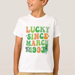 Funny St patrick's day Lucky sedan mars 1993 T Shirt