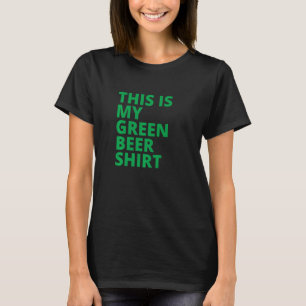 Funny St patricks day St Paddy's Det här är min Gr T Shirt