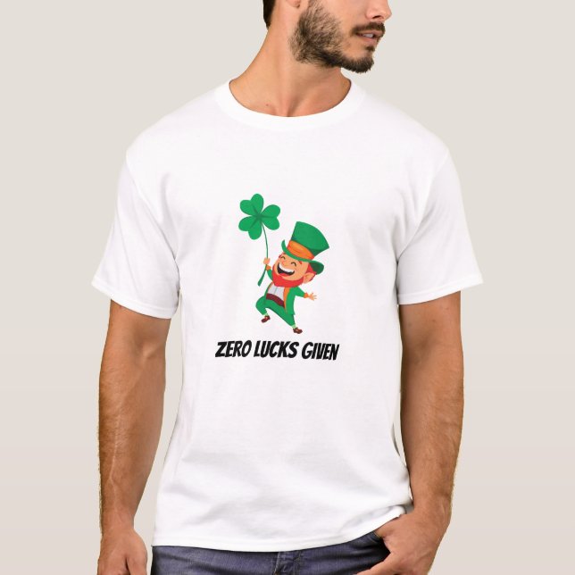 Funny St. Patrick's Day T-Shirt (Framsida)