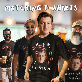 Funny Stag gör att Bachelor Party Groom kan använd T Shirt