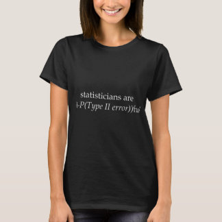 Funny statistik Statistiker Humor T Shirt