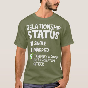Funny status för hans och hennes Gift Provisor T Shirt