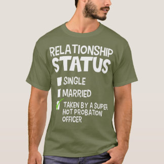 Funny status för hans och hennes Gift Provisor T Shirt