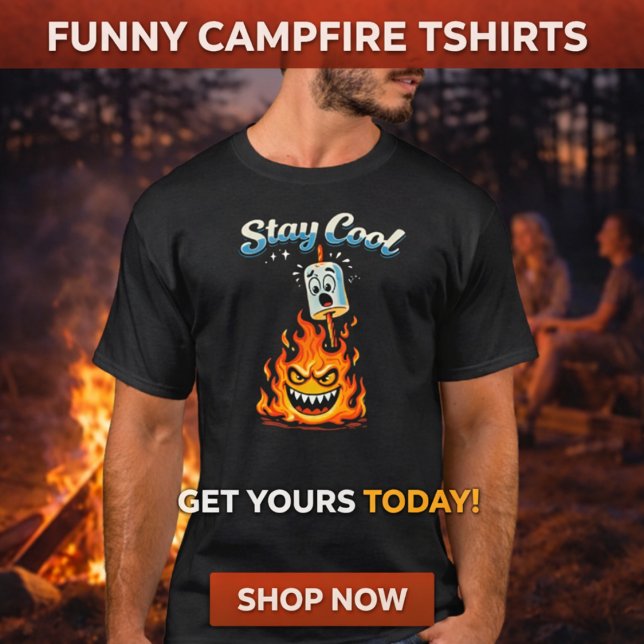 Funny Stay Cool Summer T-Shirt (Skapare uppladdad)