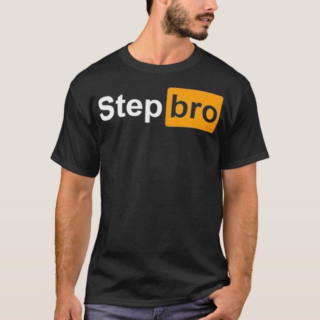 Funny Steg Bro-spoof-gag-T-design  T Shirt (Framsida)