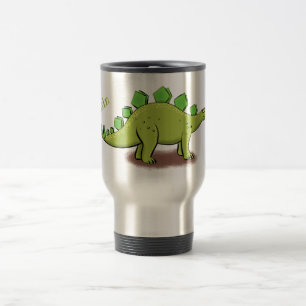 Funny stegosaurus dinosaur-tecknad resemugg