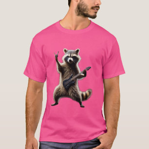 Funny Sten Raccoon Music Roll Heavy Animal Dance G T Shirt