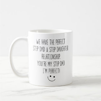 Funny Step Dad and Step Daughter Relationship Kaffemugg