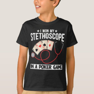 Funny Stethoscope Joke Nurse Doktor sjukhus Humor T Shirt