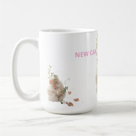 Funny Sticker – NEW CAR, SAME ME Kaffemugg